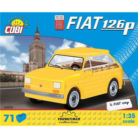 24530 COBI Fiat 126p 71 elem blocks  auto  toys  car 