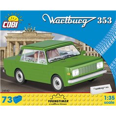 Cobi CARS Wartburg 353 / 73 klocków