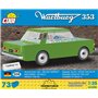 Cobi CARS Wartburg 353 / 73 klocków