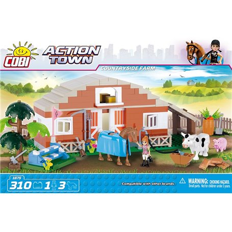 Cobi Action Town 1875 Countryside Farm 310 Kl.