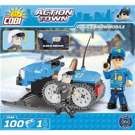 Cobi ACTION TOWN POLICE SNOWMOBILE / 100 klocków
