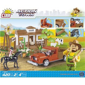 Cobi Action Town 1870 Ranch 420 Kl.