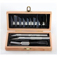 Excel 44290 Profesional Knife Set Wooden Box