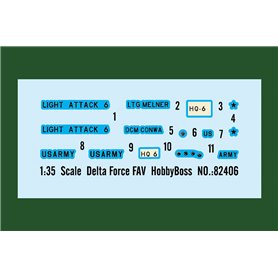Hobby Boss 82406 Delta Force FAV