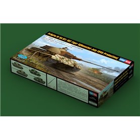 Hobby Boss 1:35 Pz.Kpfw.VI Tiger II wieża Henshel / VII.1945