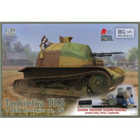 IBG E3502 TKS Tankette with KM - zestaw
