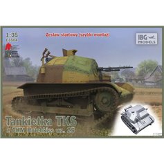 IBG 1:35 TKS tankette w/MK | QUICK ASSEMBLY |
