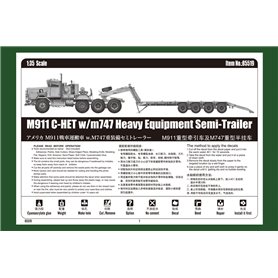 Hobby Boss 85519 M911 C-HET W/M747  heavy equip.