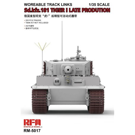 RFM-5017 Tiger I Late Production Workable Tracks