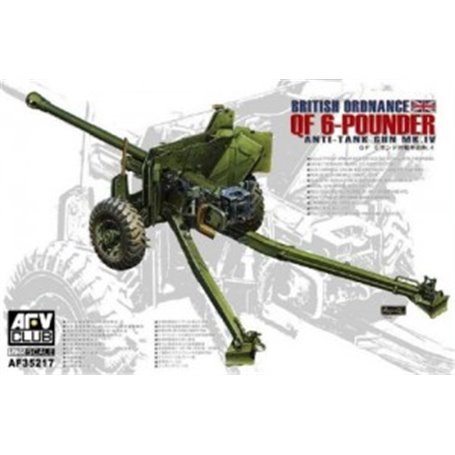 AFV Club AF35217 British Mk.4 6pdr Anti-tank Gun