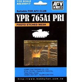 AFV Club AG35017 Photo Etched Mesh For YPR765A1