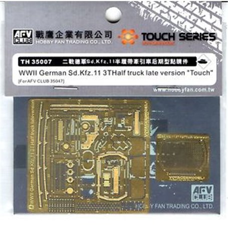 AFV Club TH35007 Sd.Kfz11 3T etching parts