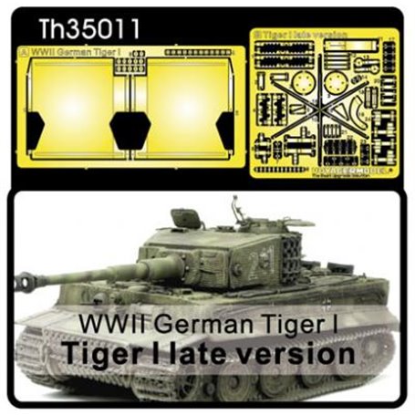 AFV Club TH35011 Tiger I Late version for muffler