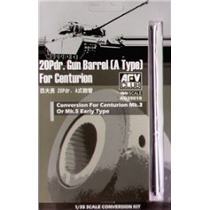 AFV Club 1:35 Metal gun barrel 20pdr. of type A for Centurion 