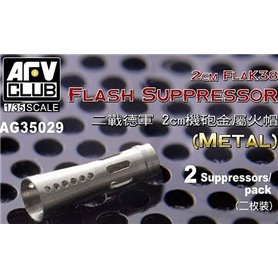 AFV Club AG35029 2CM Flak 38 Flash Suppressor-2pcs