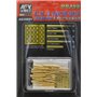 AFV Club AG35031 US 3 inch gun Ammo set - Brass