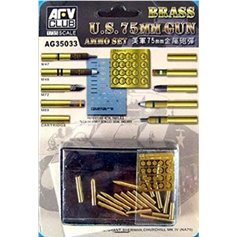 AFV Club 1:35 American ammunition 75mm 