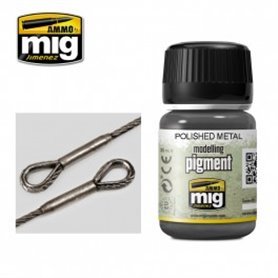 Ammo of Mig Ammo Polished Metal Pigment