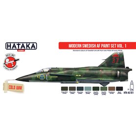Hataka AS101 Modern Swedish AF paint set vol.1