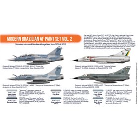 Hataka CS78 Modern Brazilian AF paint set vol.2