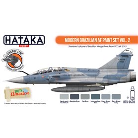 Hataka CS78 Modern Brazilian AF paint set vol.2