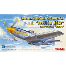 Meng 1:48 North American P-51D Mustang YELLOW NOSE