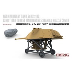 Meng 1:35 MAINTENANCE STAND AND MUZZLE COVER