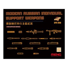 Meng 1:35 Individual Support Weapons Russian