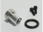 Piasta 3mm gwintowana z gumowym o-ringiem