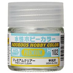 Gunze H102 PREMIUM CLEAR - Transparent varnish - SATIN - 10ml