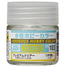 Gunze H103 PREMIUM CLEAR - Transparent varnish - MATT - 10ml