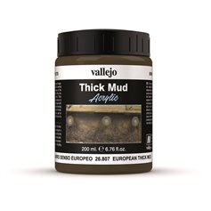 Vallejo Thick Mud - European Mud 200