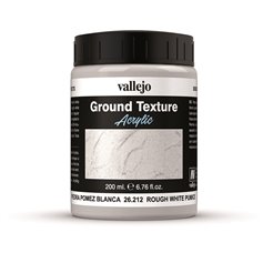 Vallejo GROUND TEXTURE Rough white pumice / biały pumeks- masa modelarska / 200ml