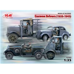 ICM 1:35 German drivers | 4 figurines | 