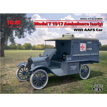 ICM 35665 Model T 1917 AAFS Car
