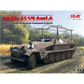 ICM 35102 Sd.Kfz.215/6 Ausf.A Command