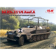 ICM 1:35 Sd.Kfz.215/6 Ausf.A COMMAND VEHICLE 