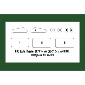 Hobby Boss 1:35 9K79 Tochka SS-21 Scarab IRBM