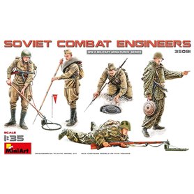 Mini Art 1:35 SOVIET COMBAT ENGINEERS | 5 figurek |