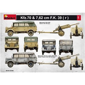 Mini Art 35189 Kfz.70 z działem 76.2mm F.K.39(r)