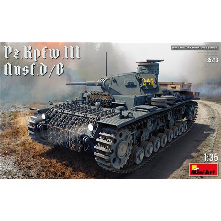 Mini Art 35213 PzKpfw III Ausf.D/B