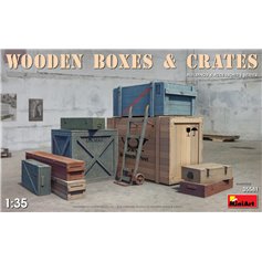 Mini Art 1:35 WOODEN BOXES AND CRATES 