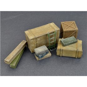 Mini Art 1:35 WOODEN BOXES AND CRATES