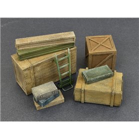 Mini Art 1:35 WOODEN BOXES AND CRATES