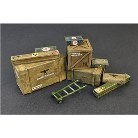 Mini Art 1:35 WOODEN BOXES AND CRATES
