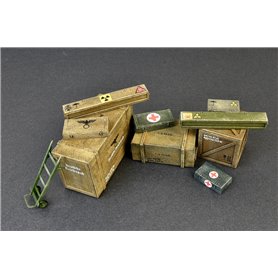 Mini Art 1:35 WOODEN BOXES AND CRATES