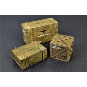 Mini Art 1:35 WOODEN BOXES AND CRATES