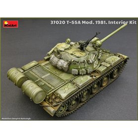 Mini Art 1:35 T-55A Model 1981 z wnętrzem