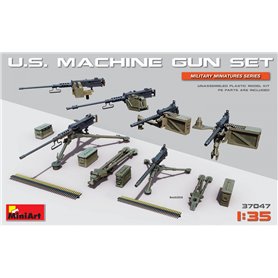 Mini Art 1:35 US MACHINE GUN SET