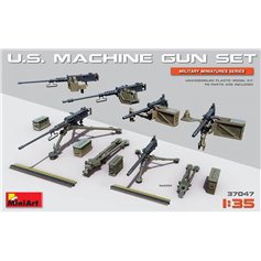 Mini Art 1:35 US MACHINE GUN SET
